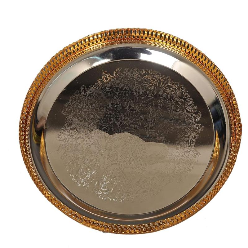 German Silver 9 Inch Tray