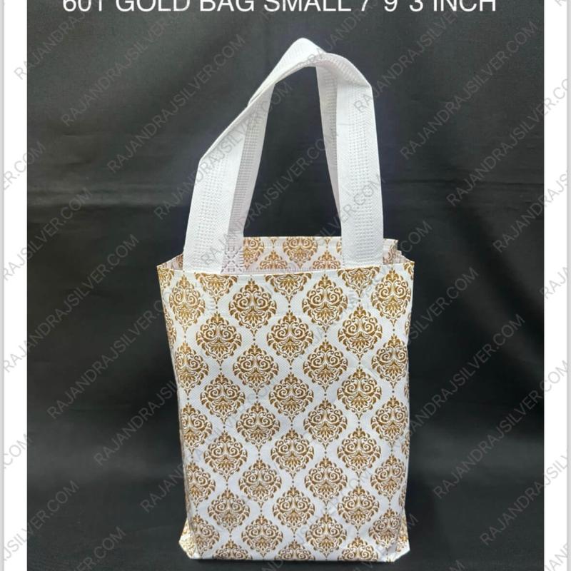 Gold Bag Small 7*9*3 Inch