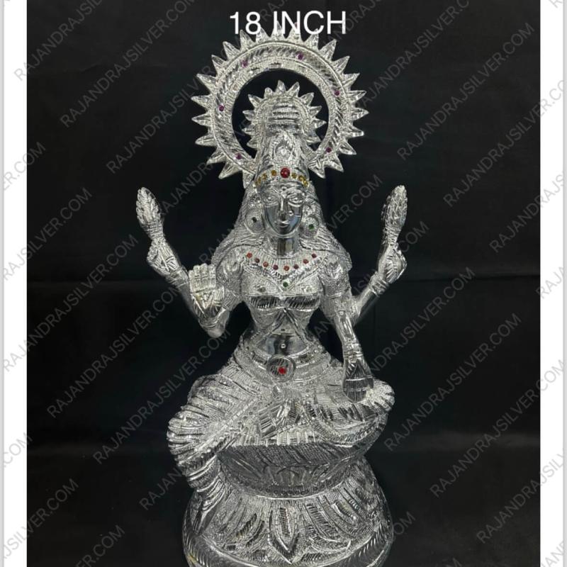 White Metal Laxmi 18 Inch (657)