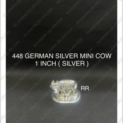 German Silver Mini Cow 1 Inch (448)