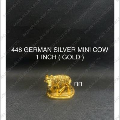 German Silver Mini Cow 1 Inch (449)
