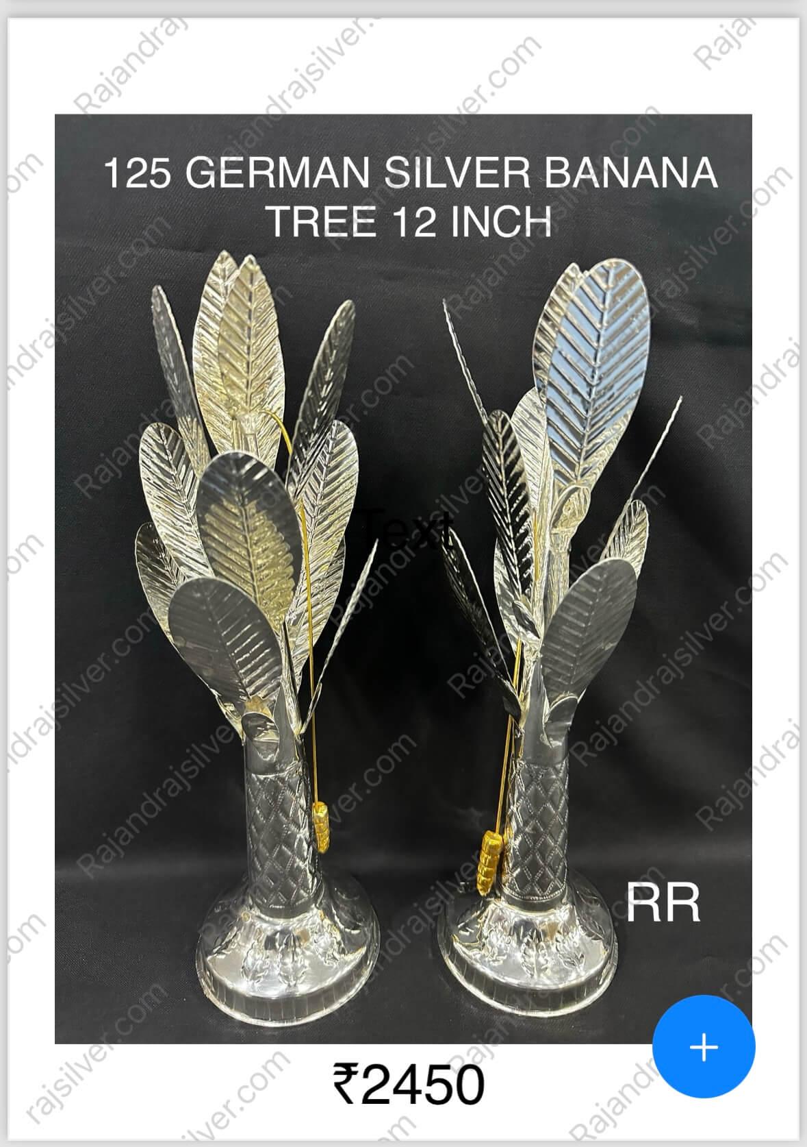 German Silver Banana Tree