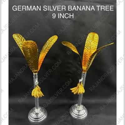 German Silver Leaf Banana Tree Gold (9 Inch)