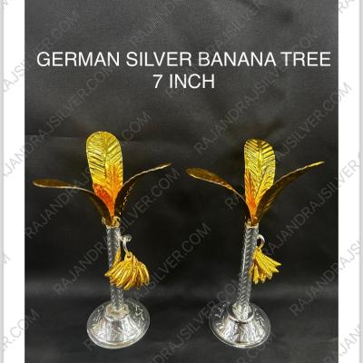 German Silver Leaf Banana Tree Gold (7 Inch)
