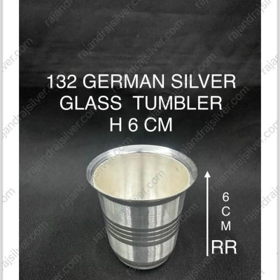 German Silver Glass Tumbler (H6 Cm) (132)