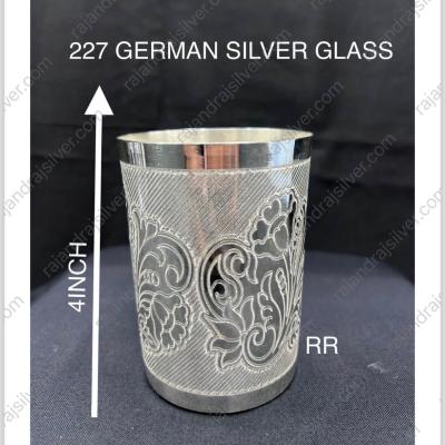 German Silver Glass Tumbler (4 Inch) (227)