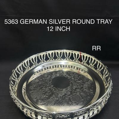German Silver Elegant Tray 12 Inch (5363)