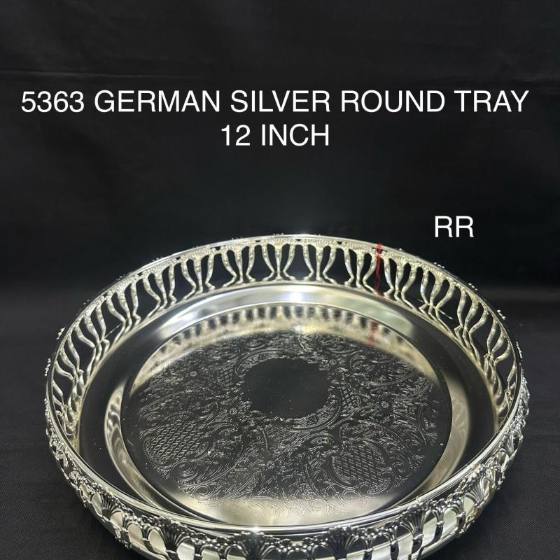 German Silver Elegant Tray 12 Inch (5363)