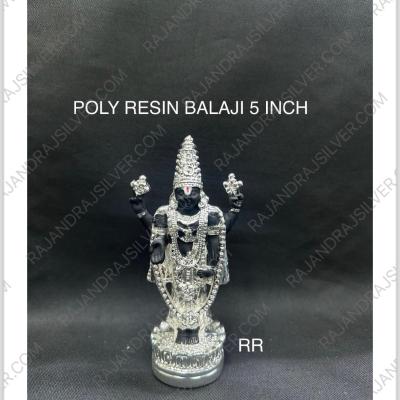 Poly Resin Balaji 5 Inch (Black)