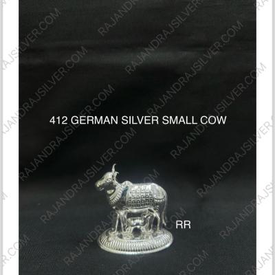 German Silver Unique Small Cow (412)